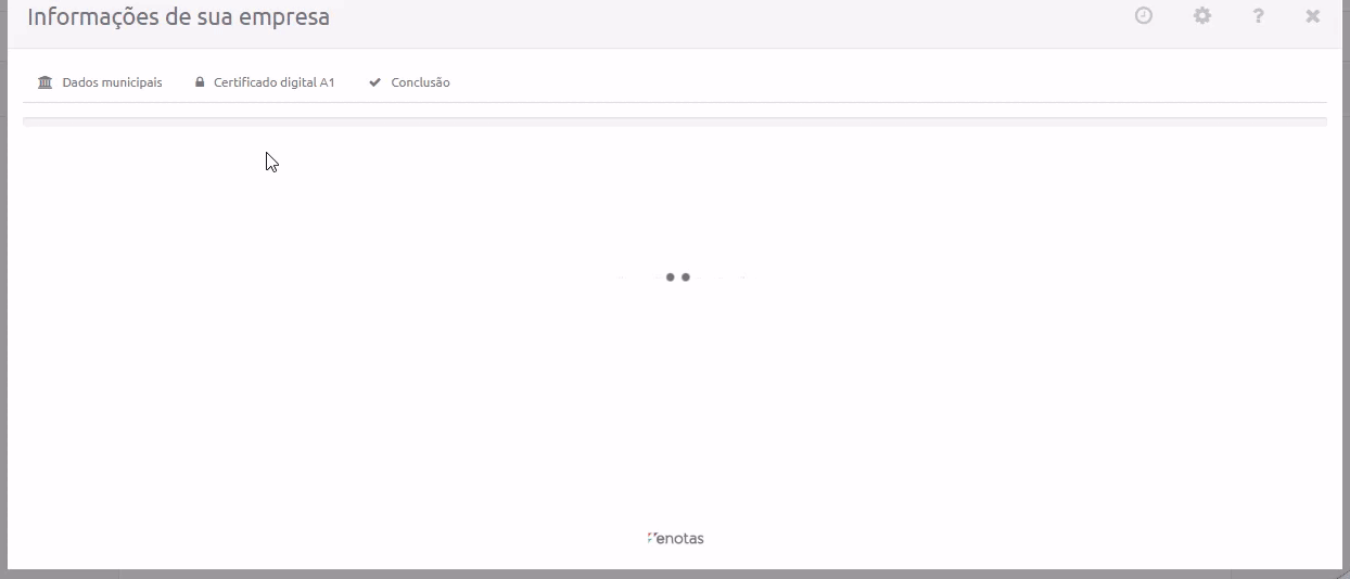 Config NFS-e Prefeitura